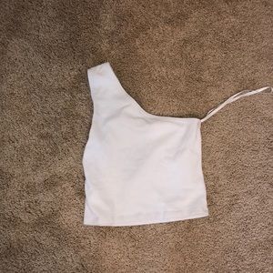 Brandy One Shoulder Crop